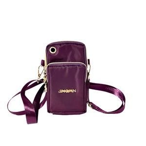 1215-2-in-1 Gym Running Arm bag & Crossbody bag-Deep Purple